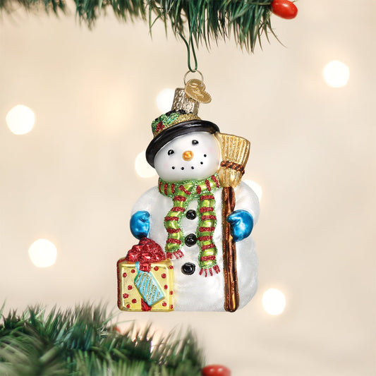 Gleeful Snowman Ornament - themonogram manor 