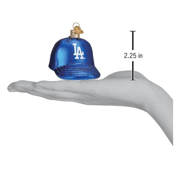 Dodgers Baseball Cap Ornament - themonogram manor 