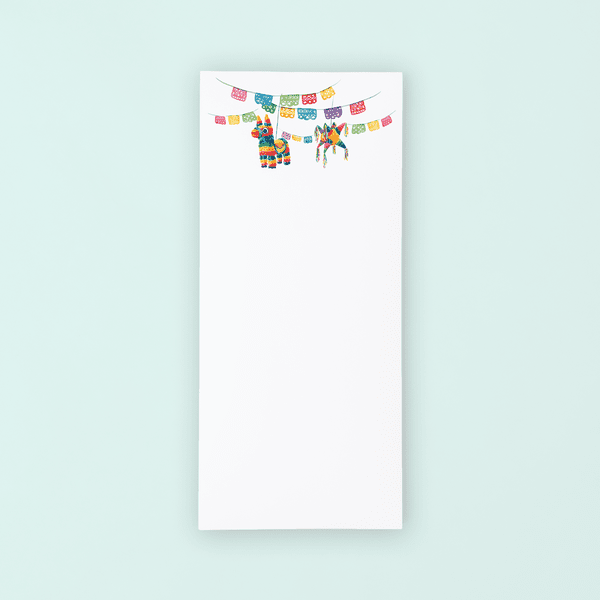 Fiesta Pinatas Lists Pad - themonogram manor 
