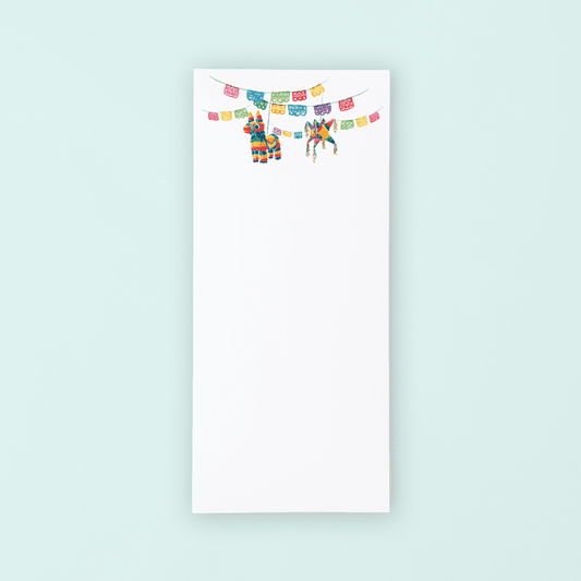 Fiesta Pinatas Lists Pad - themonogram manor 