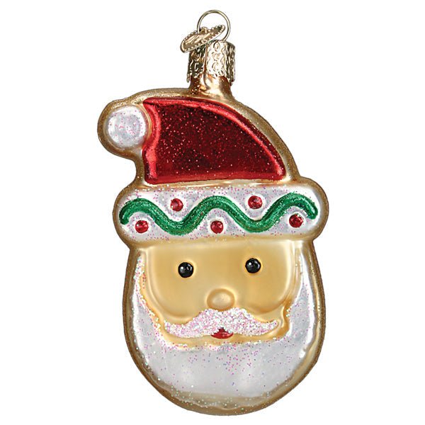 Santa Sugar Cookie Ornament - themonogram manor 