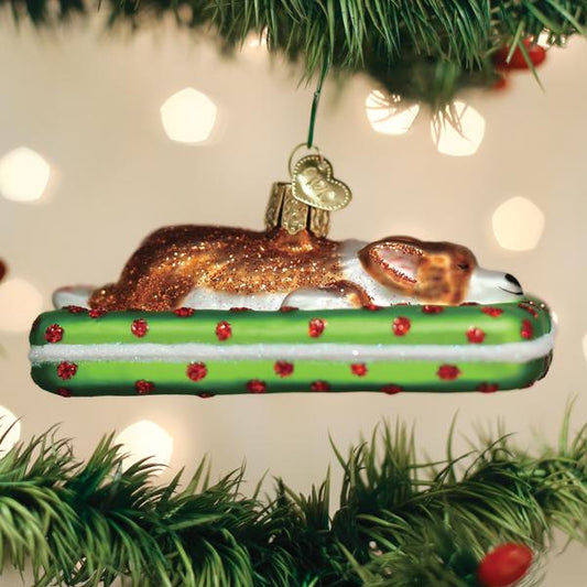 Sleepy Corgi Ornament - themonogram manor 