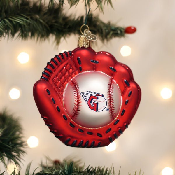 Guardians Baseball Mitt Ornament - #themonogram manor #