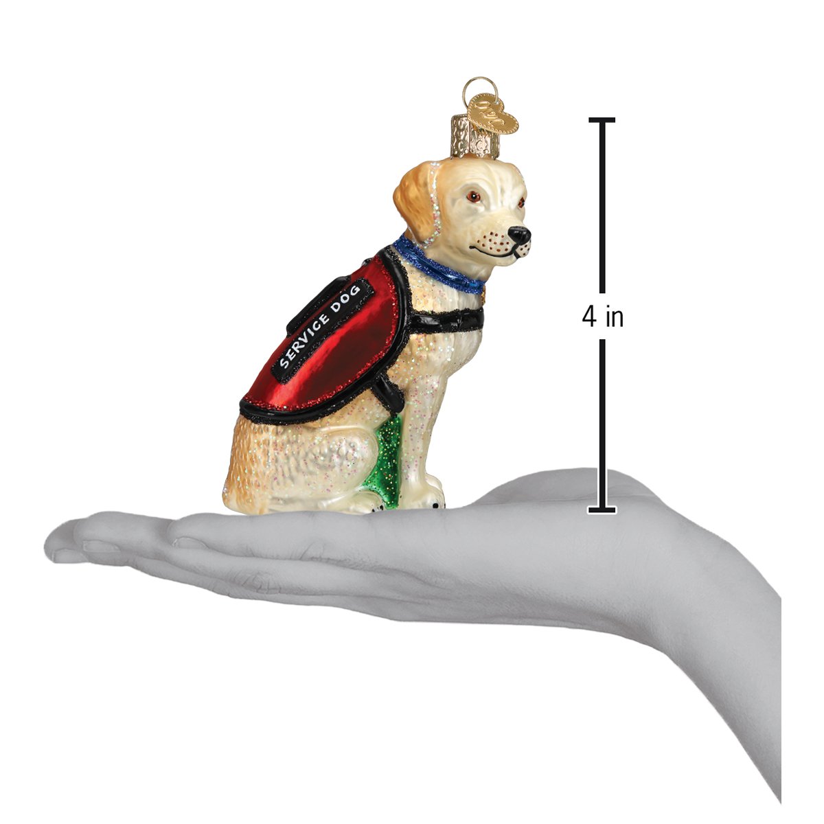 Service Dog Ornament - themonogram manor 