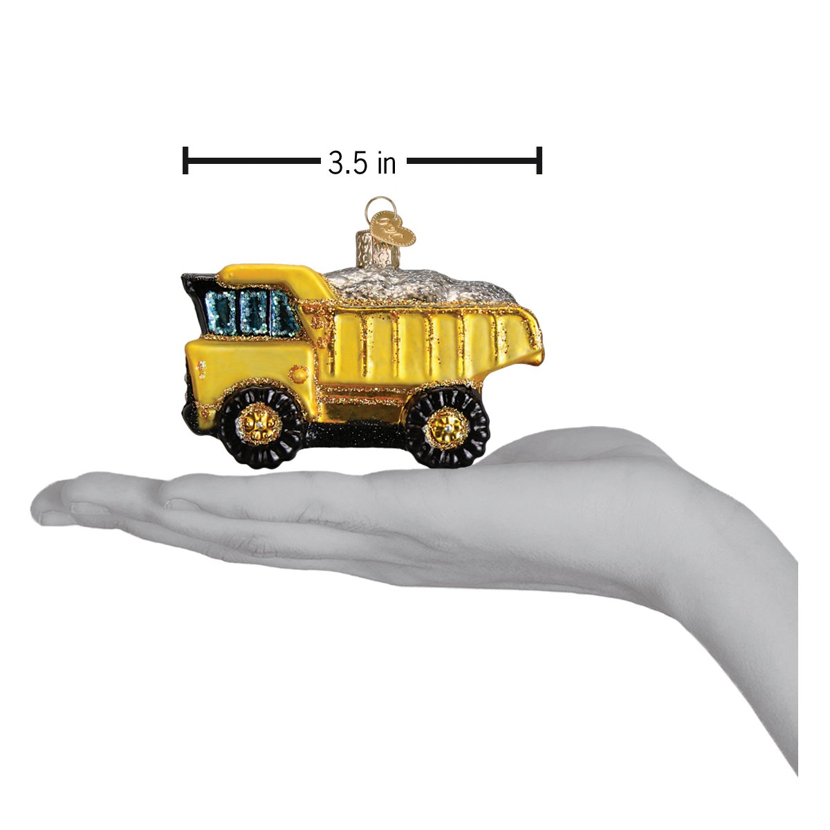 Toy Dump Truck Ornament - #themonogram manor #