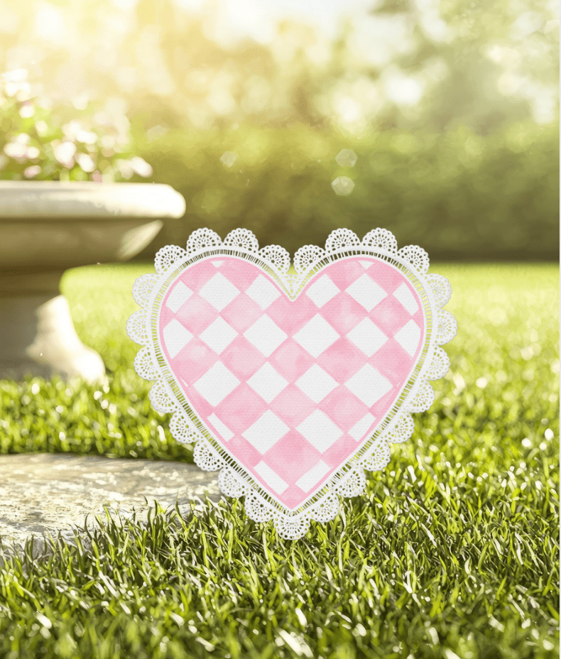 Sweet Heart Garden Stake - themonogram manor 