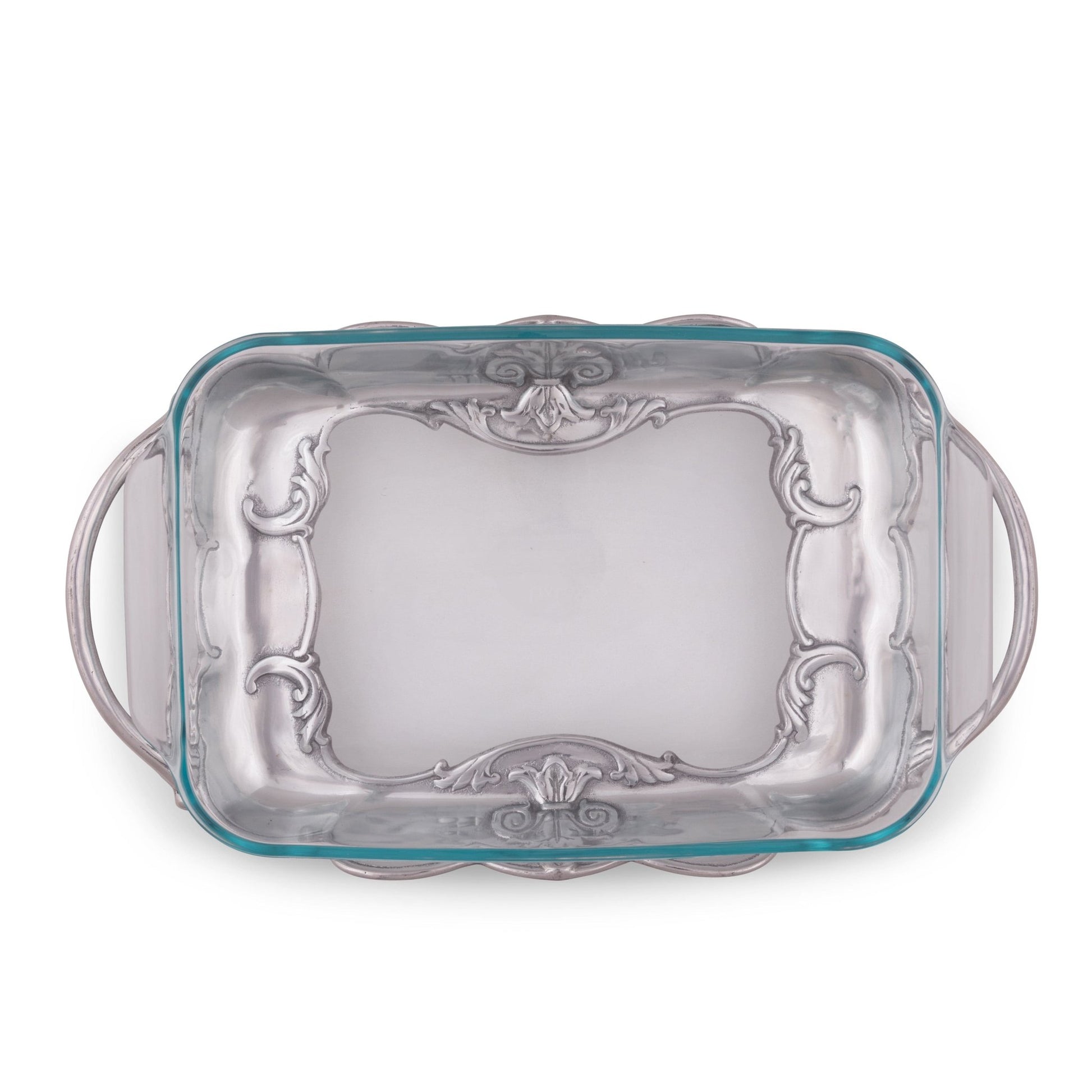 Fleur-De-Lis Pyrex Holder 3qt - themonogram manor 