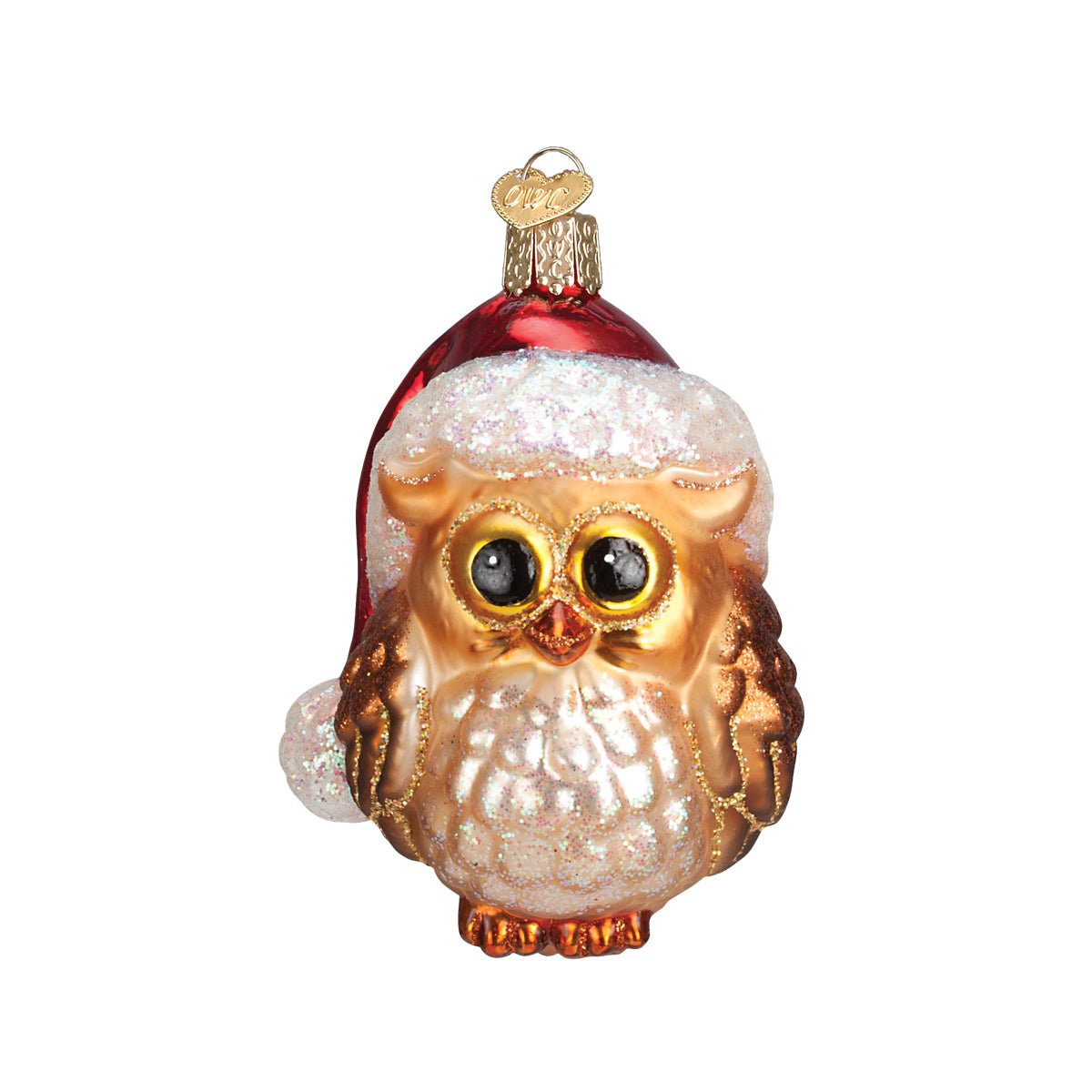 Santa Owl Ornament - themonogram manor 