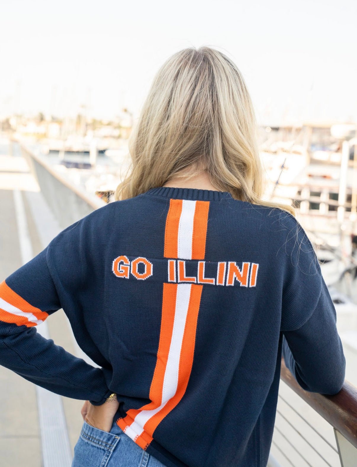 Illinois Long Sleeve – Fighting Illini - themonogram manor 