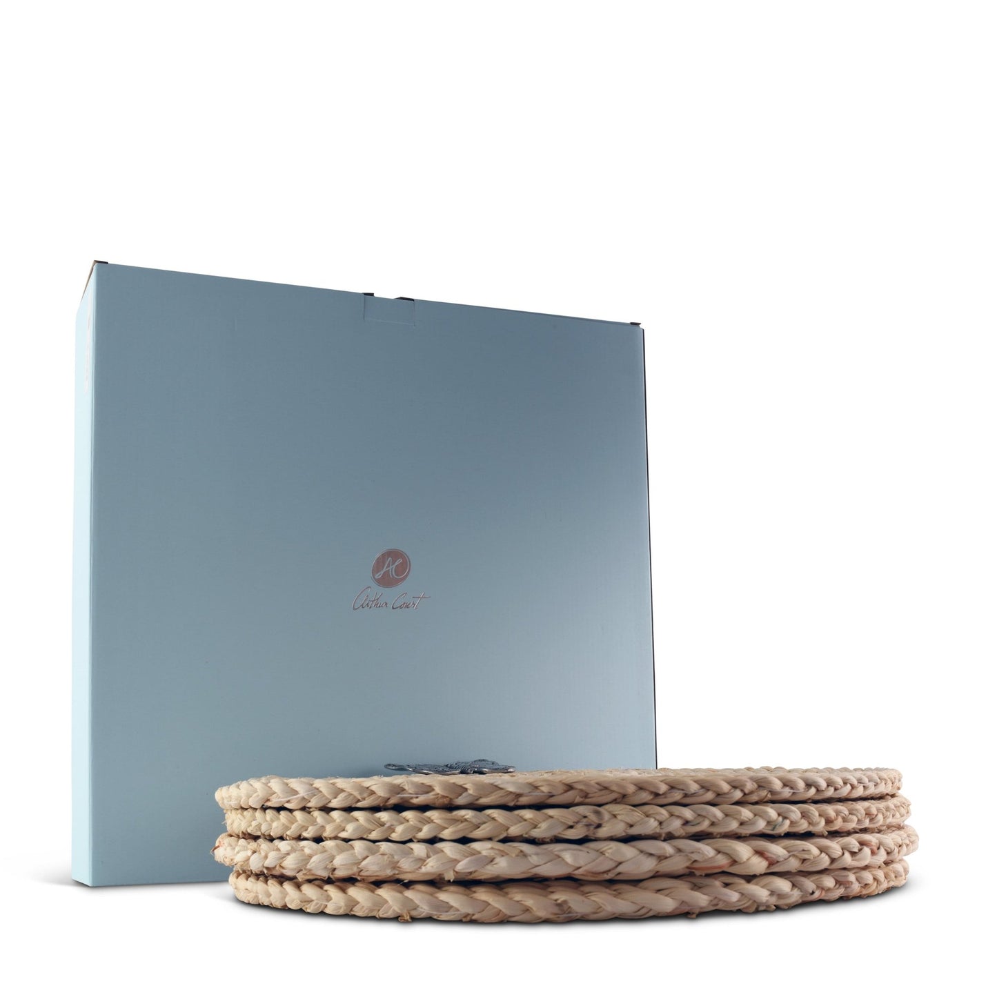 Grape Twisted Seagrass Placemats - set of 4 - themonogram manor 
