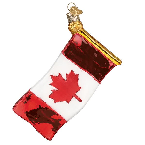 Canadian Flag Ornament - #themonogram manor #