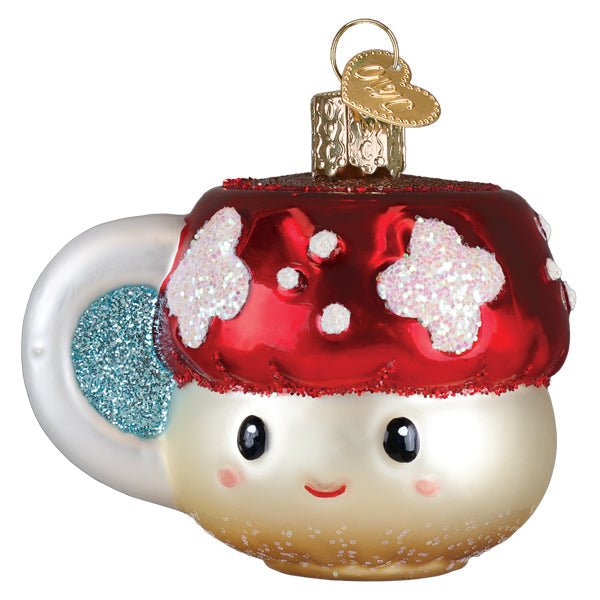 Mushroom Coffee Ornament - #themonogram manor #