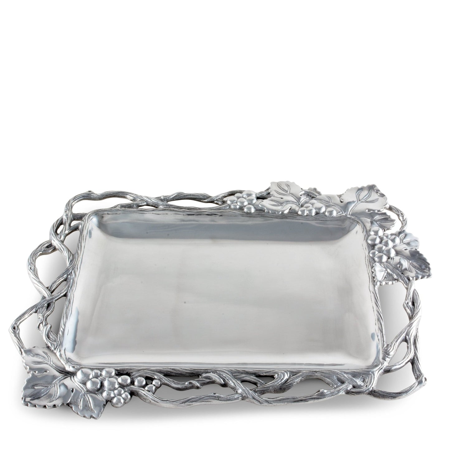 Grape Open Vine Rectangle Tray - themonogram manor 