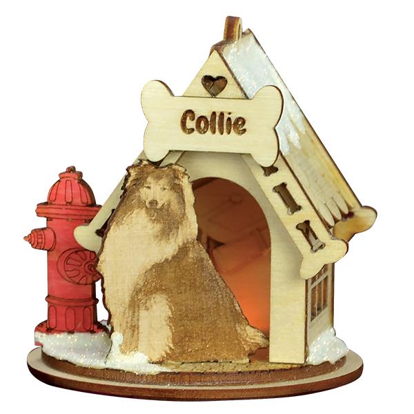 Collie Ornament - themonogram manor 