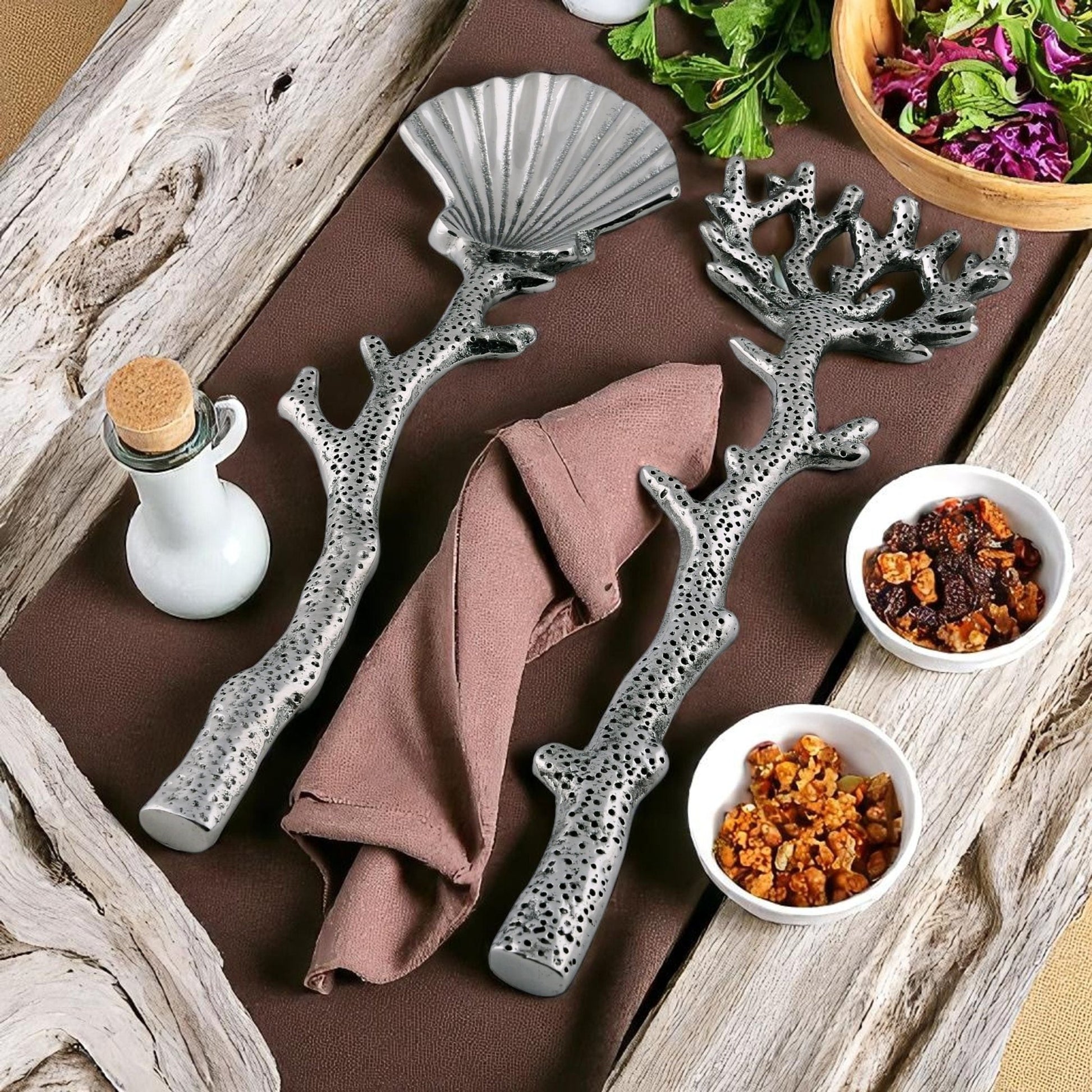Shell and Sea Life Serving Set - themonogram manor 
