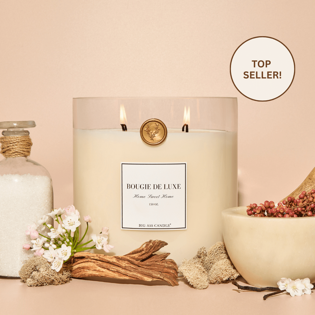 Baby Big Ass Candle (150 oz, 300 - 500 hours) - themonogram manor 