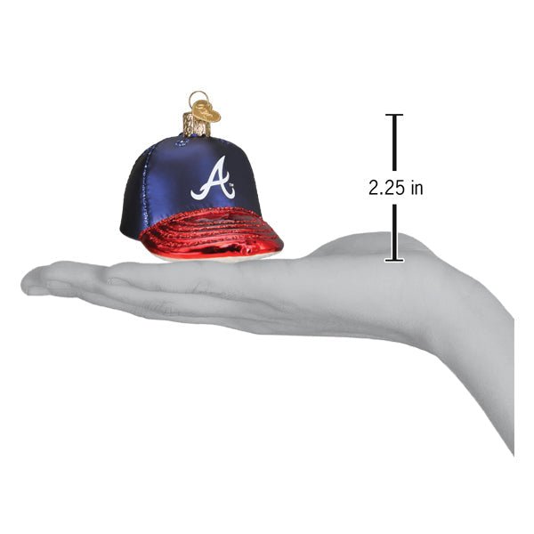 Braves Baseball Cap Ornament - themonogram manor 