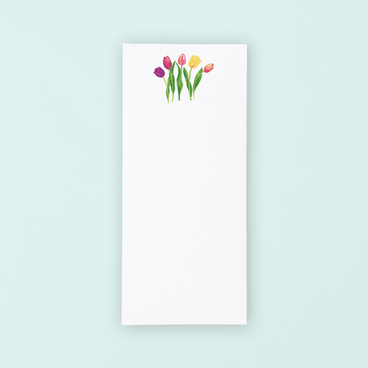 Tulips Lists Pad - themonogram manor 