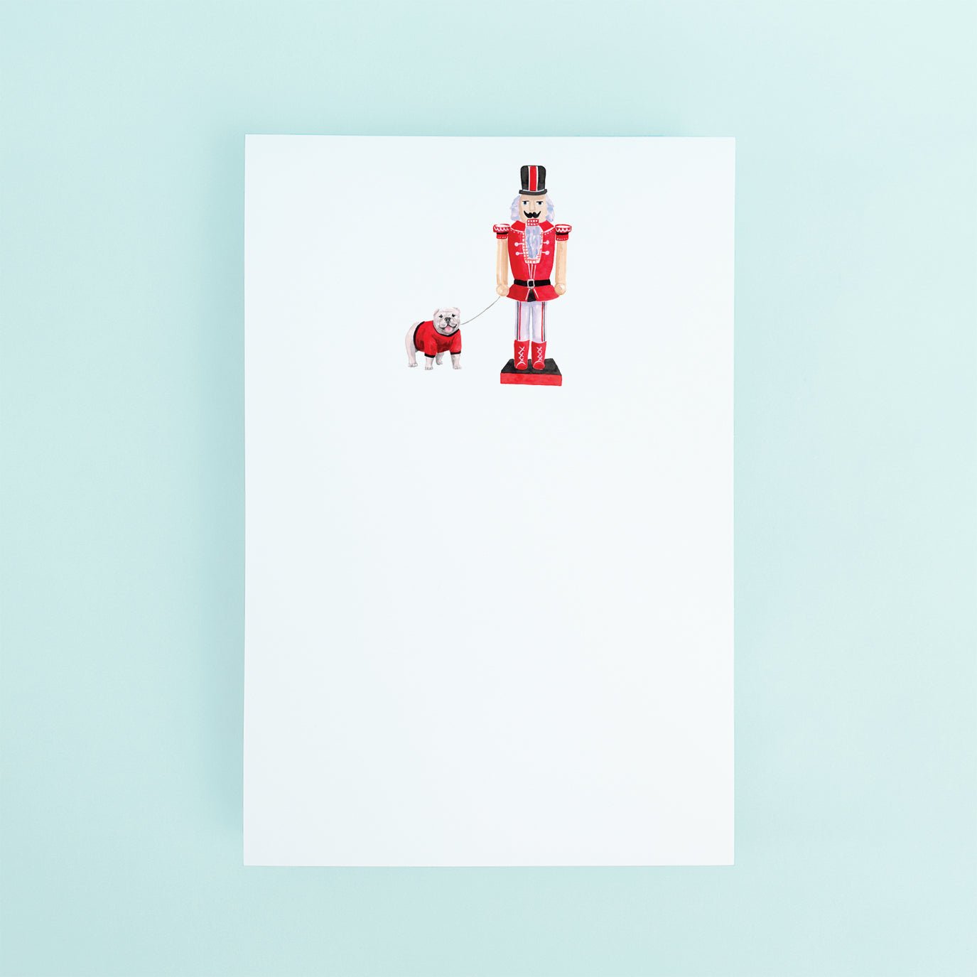 Athens Nutcracker Notepad - themonogram manor 