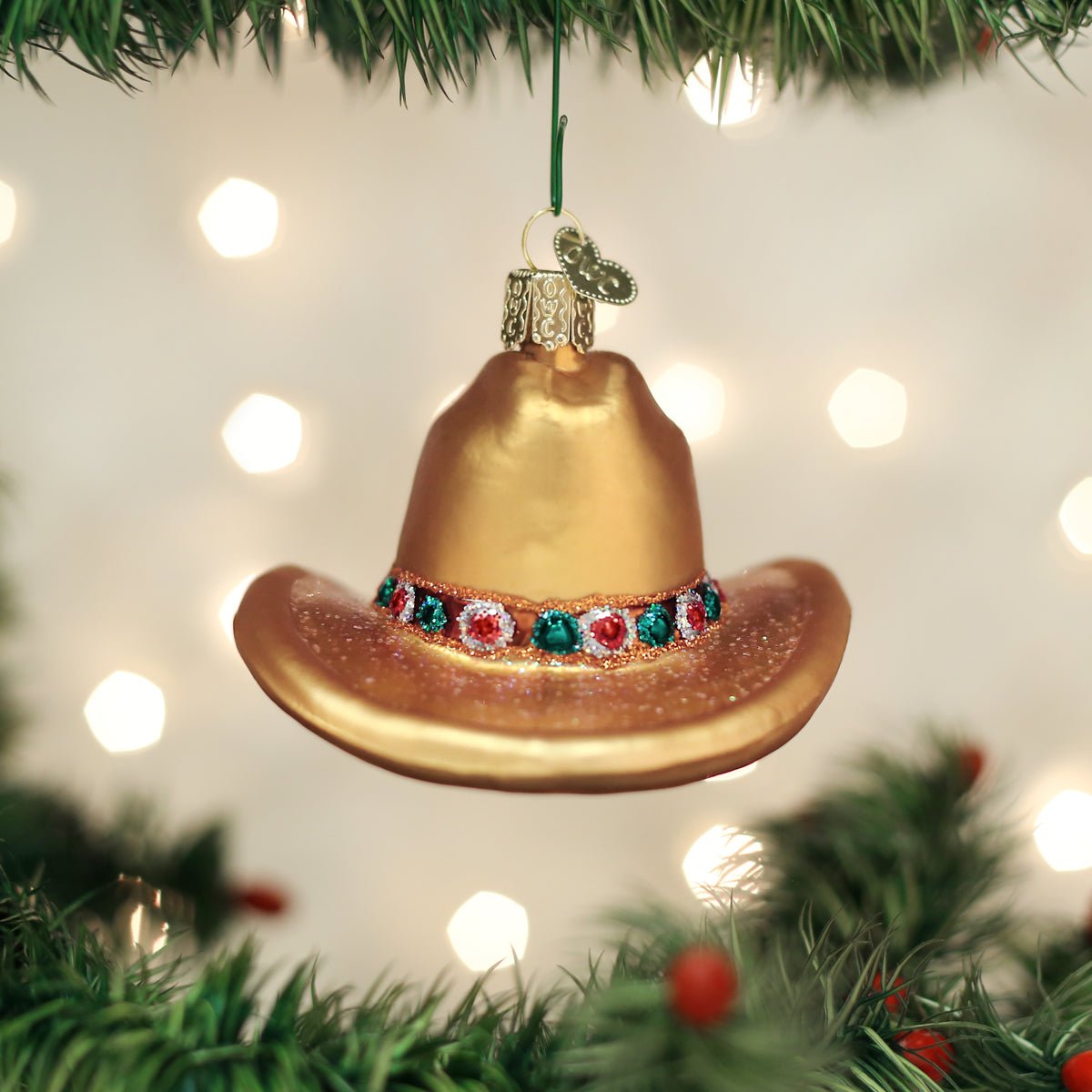 Cowboy Hat Ornament - themonogram manor 