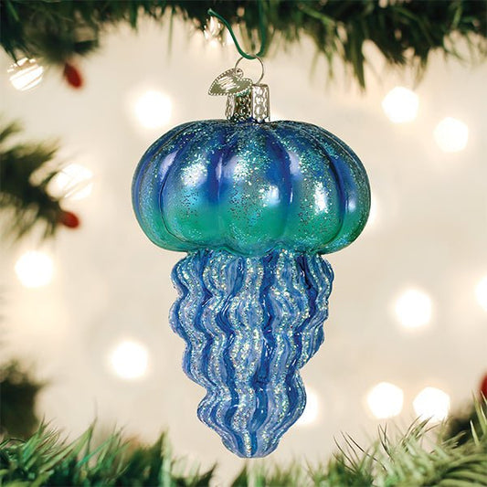 Blue Jellyfish Ornament - themonogram manor 