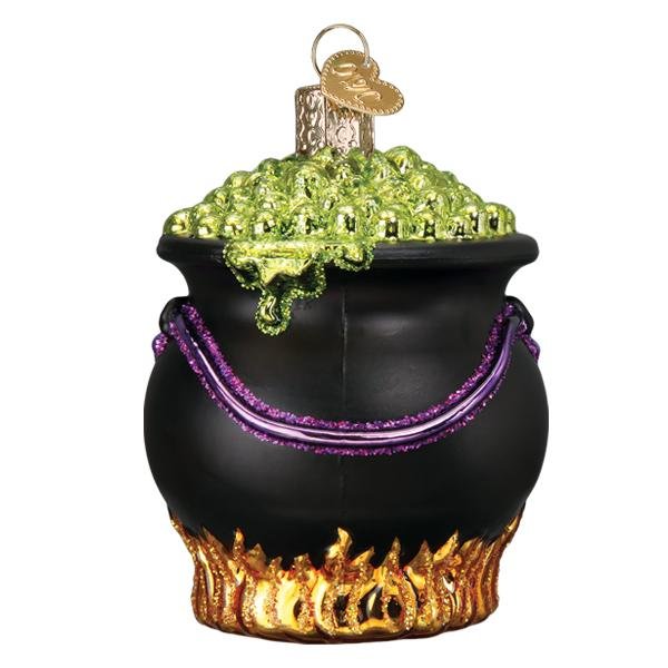 Halloween Cauldron Ornament - themonogram manor 
