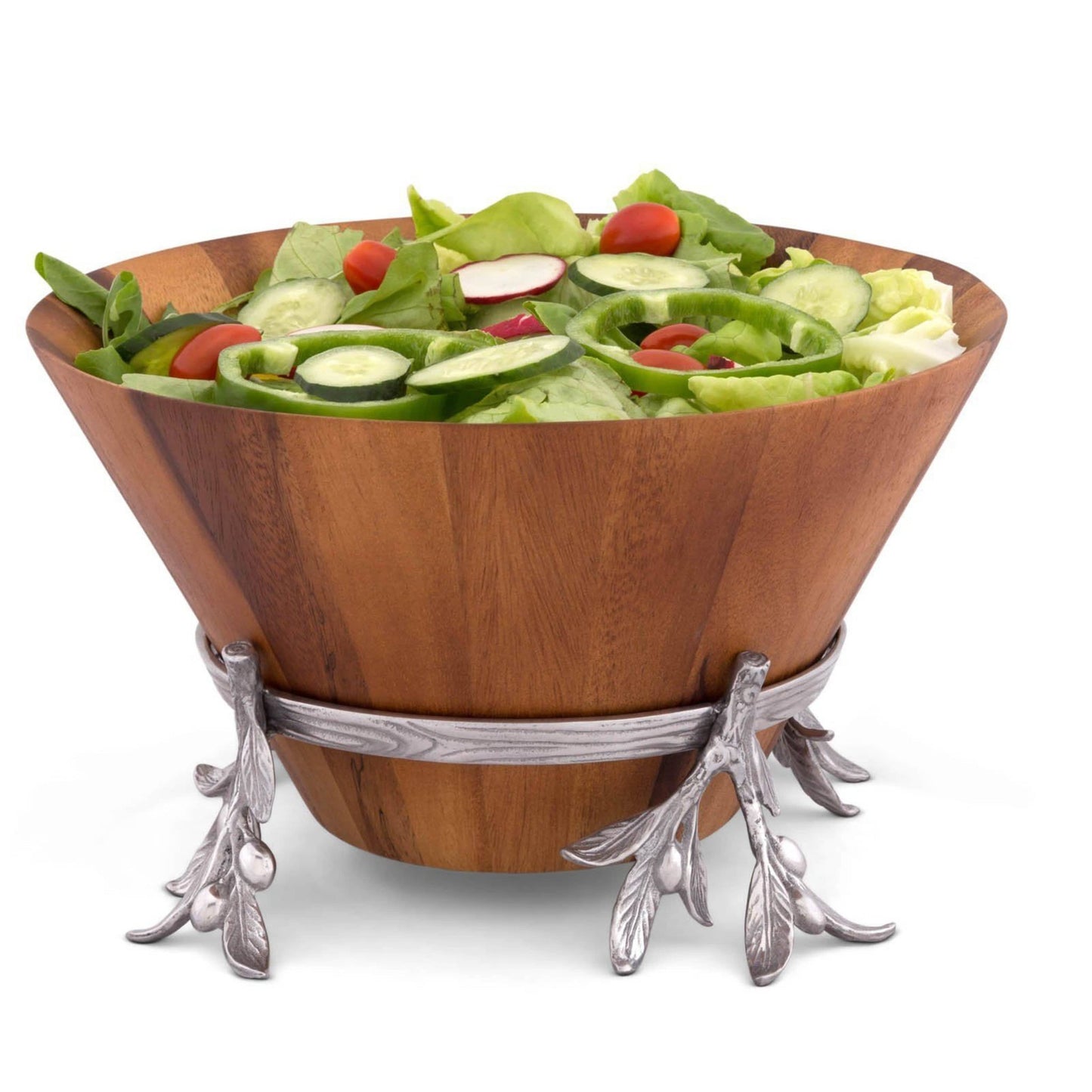 Olive Wood Salad Bowl - themonogram manor 