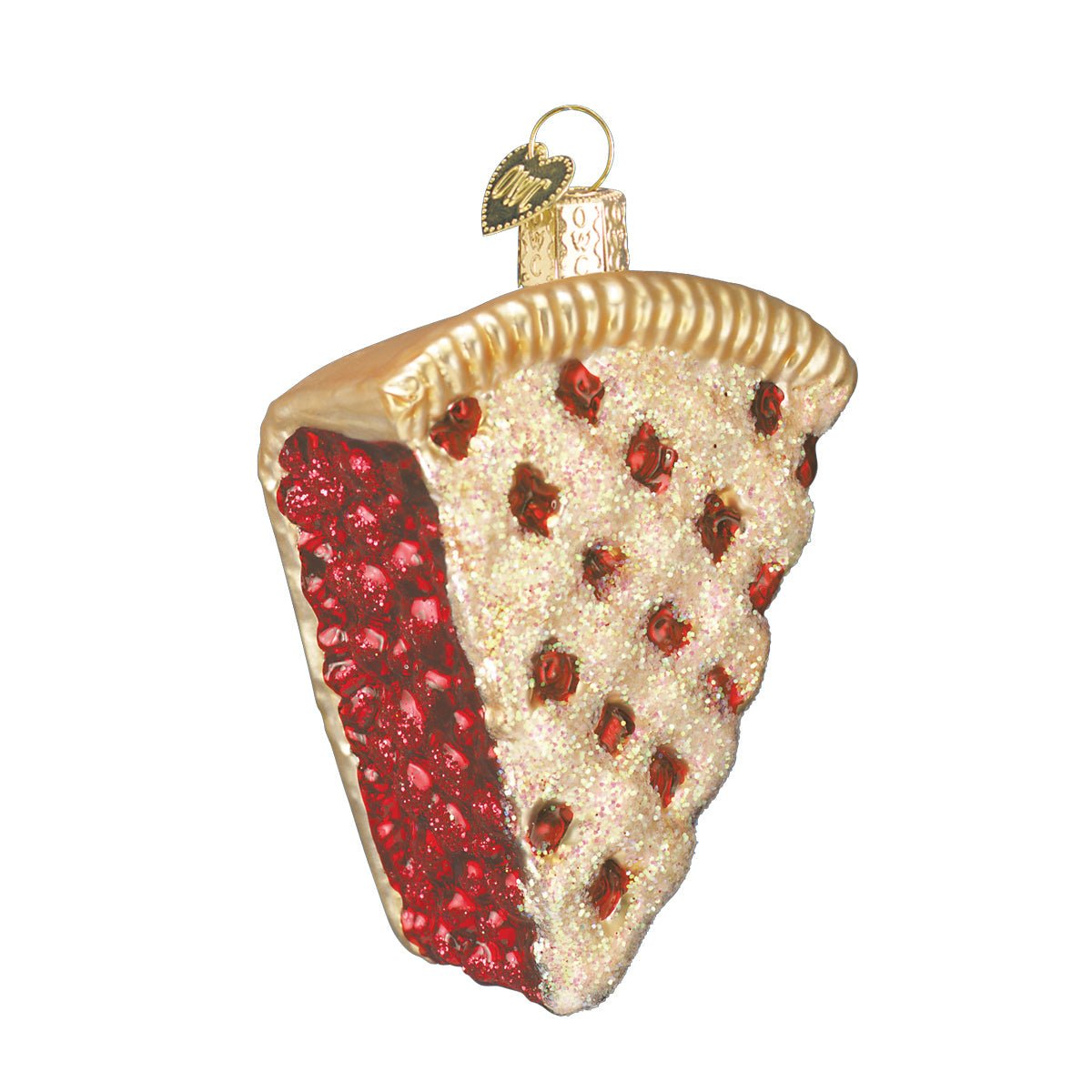 Piece Of Cherry Pie Ornament - themonogram manor 