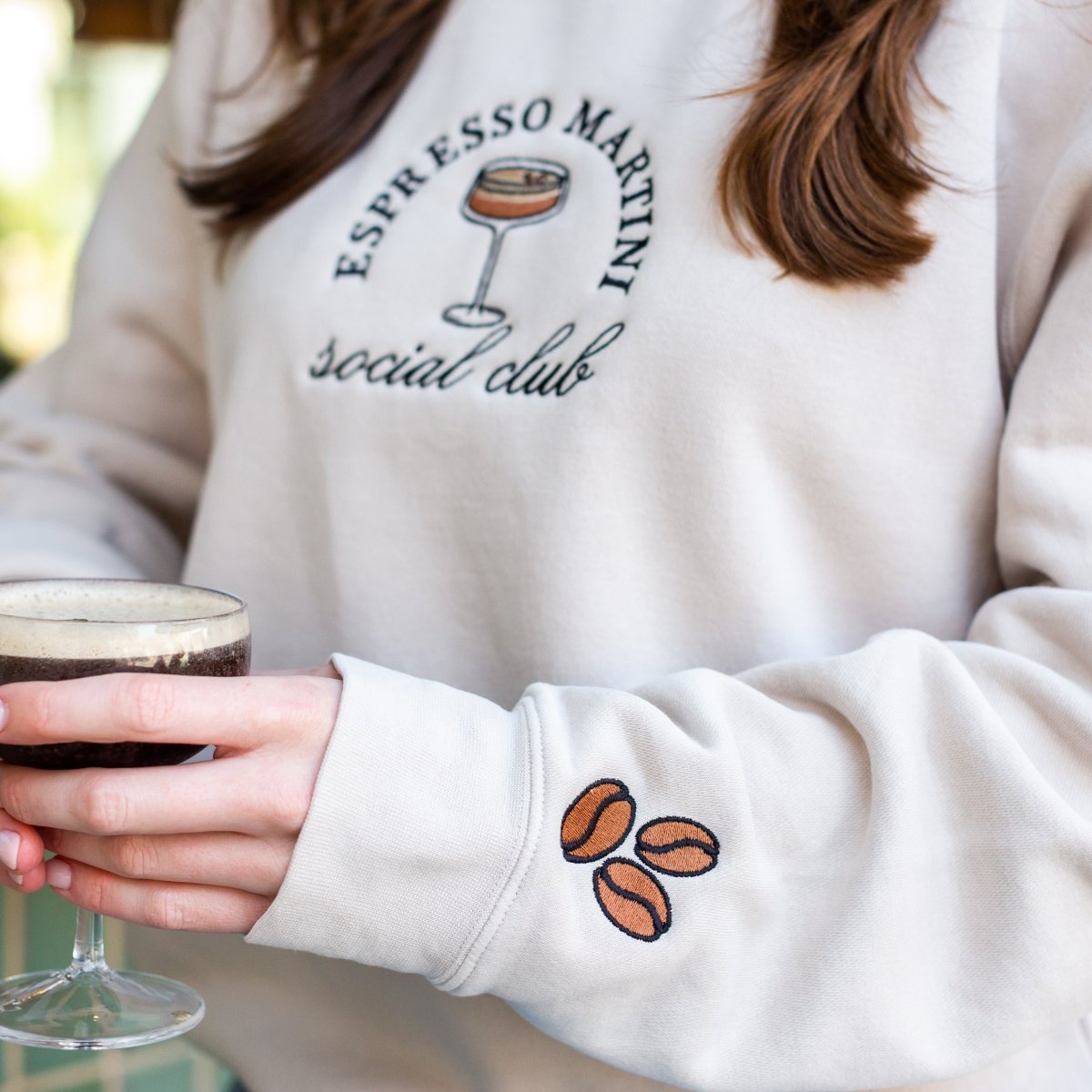 'Espresso Martini Social Club' Cozy Crew - themonogram manor 