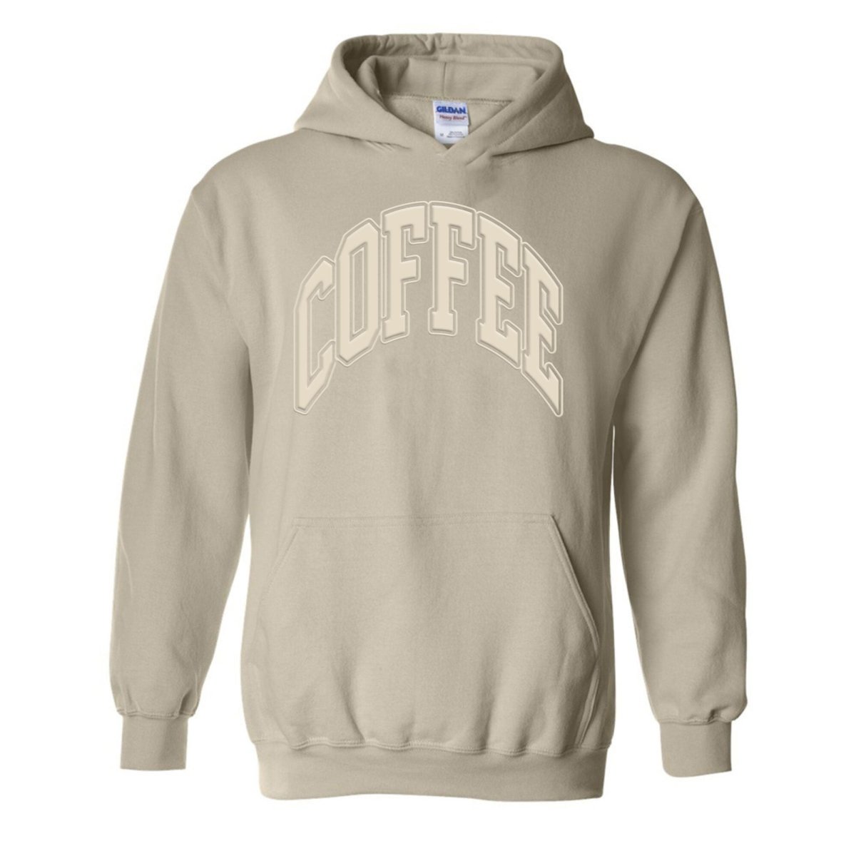 'Coffee' PUFF Hoodie - themonogram manor 