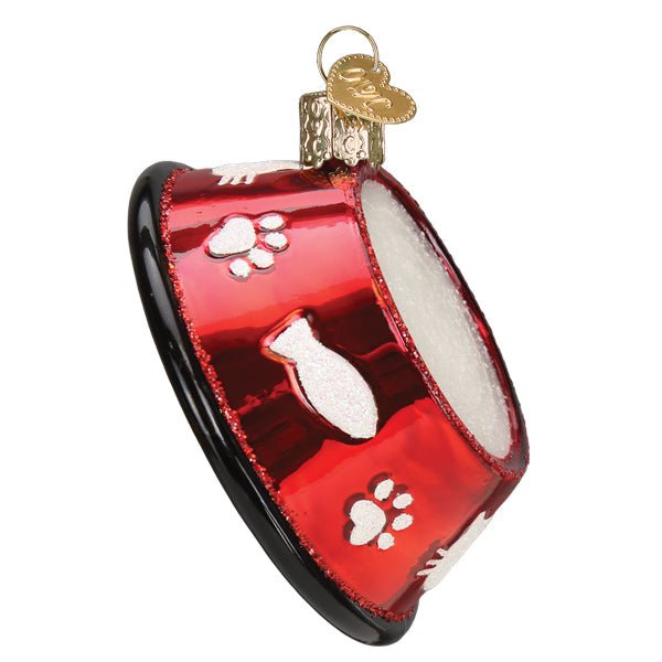 Kitty Bowl Ornament - #themonogram manor #