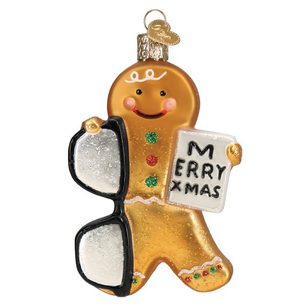 Gingerbread Optometrist Ornament - themonogram manor 