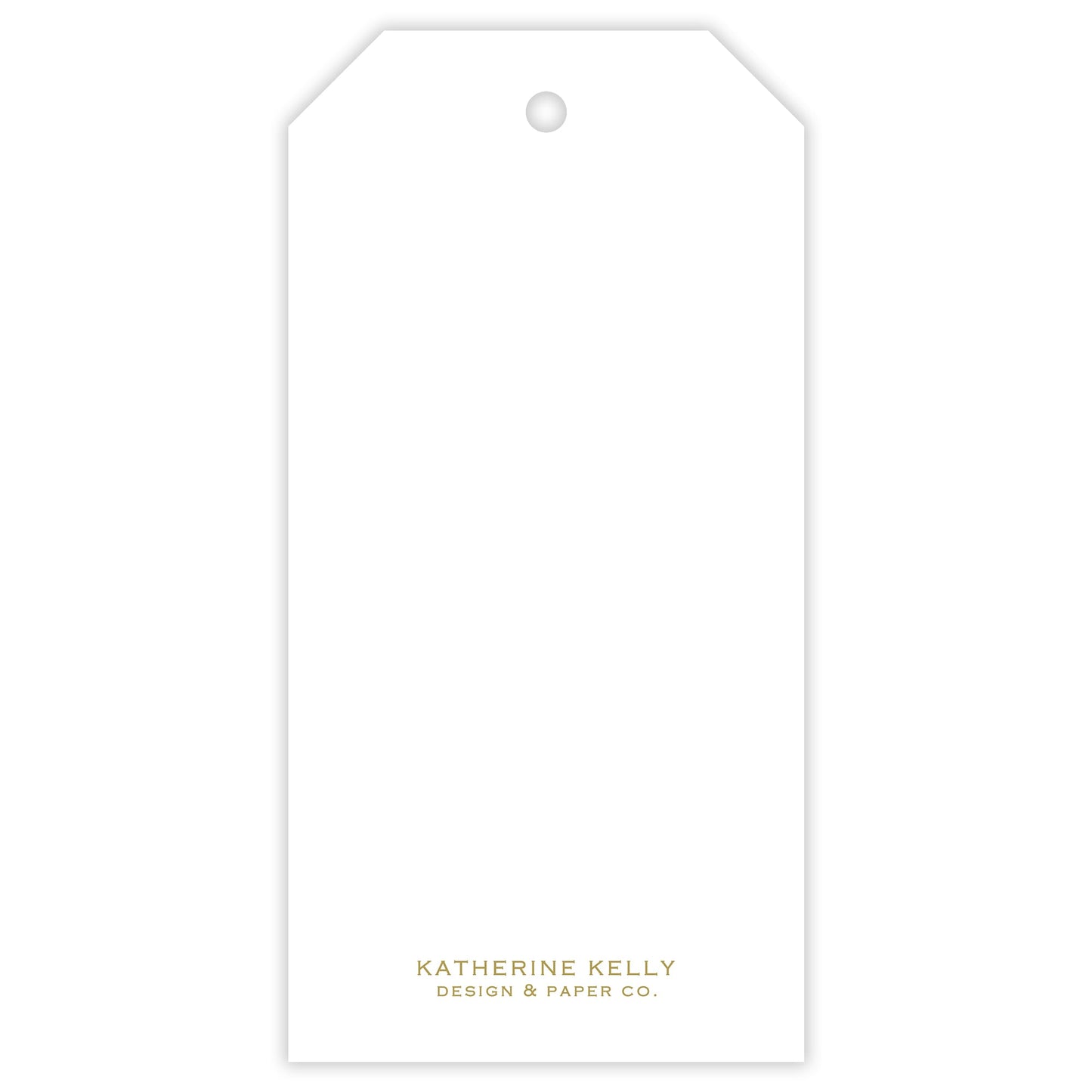 gold christmas fill - in gift tag - themonogram manor 