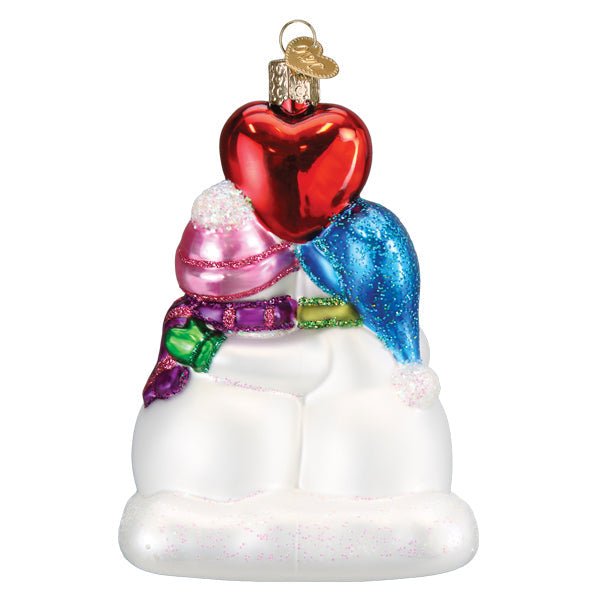 Snow Couple's First Christmas Ornament - #themonogram manor #