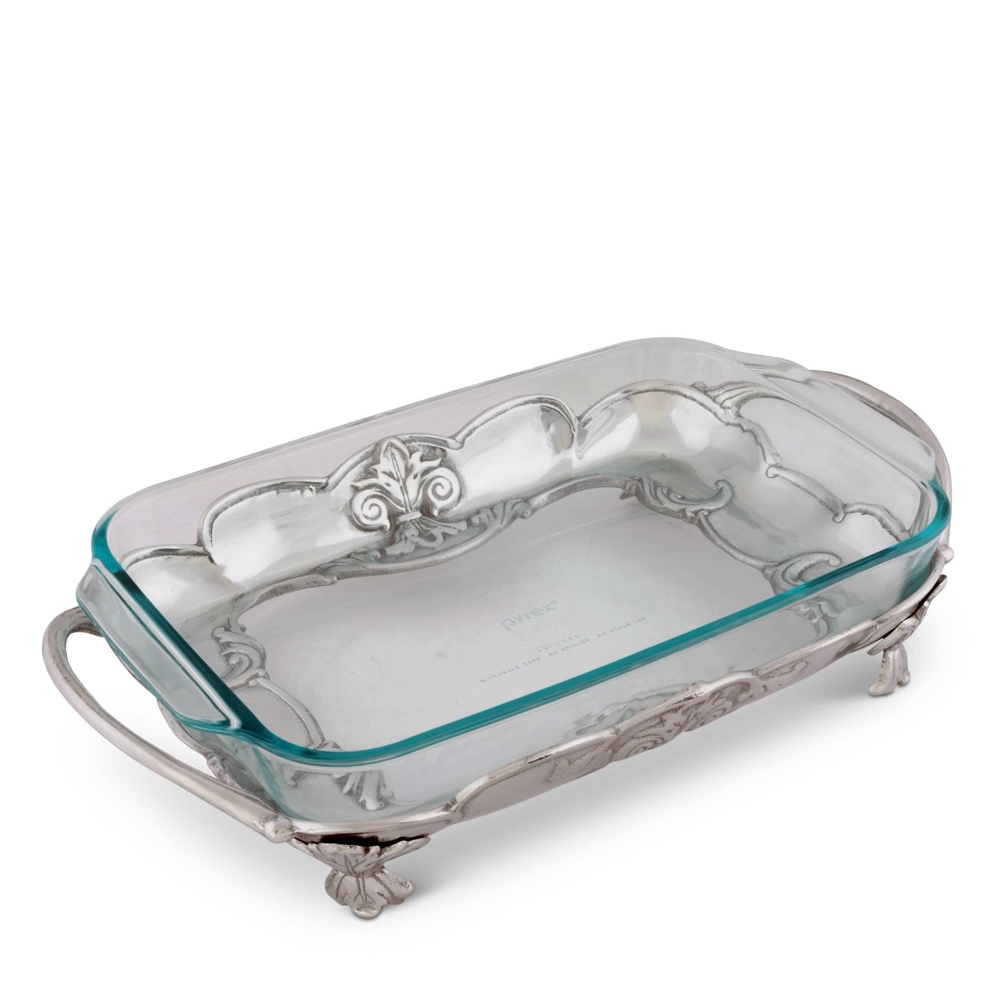 Fleur-De-Lis Pyrex Holder 3qt - themonogram manor 