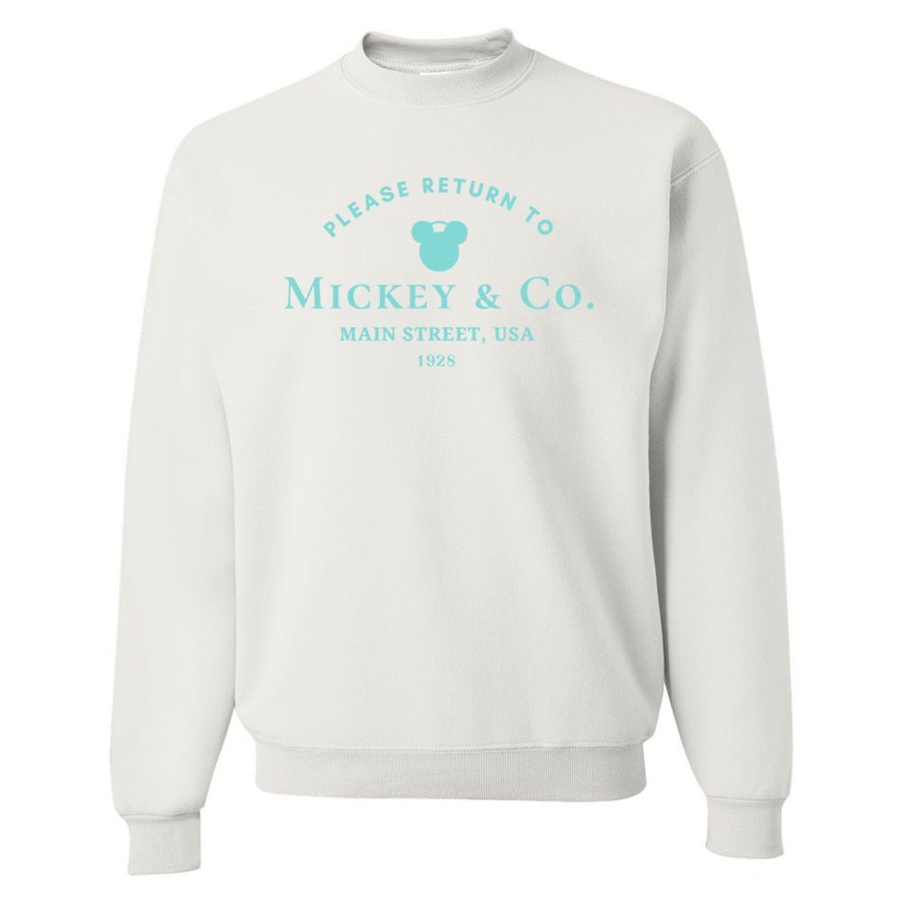 'Return To Mickey & Co.' Crewneck Sweatshirt - themonogram manor 