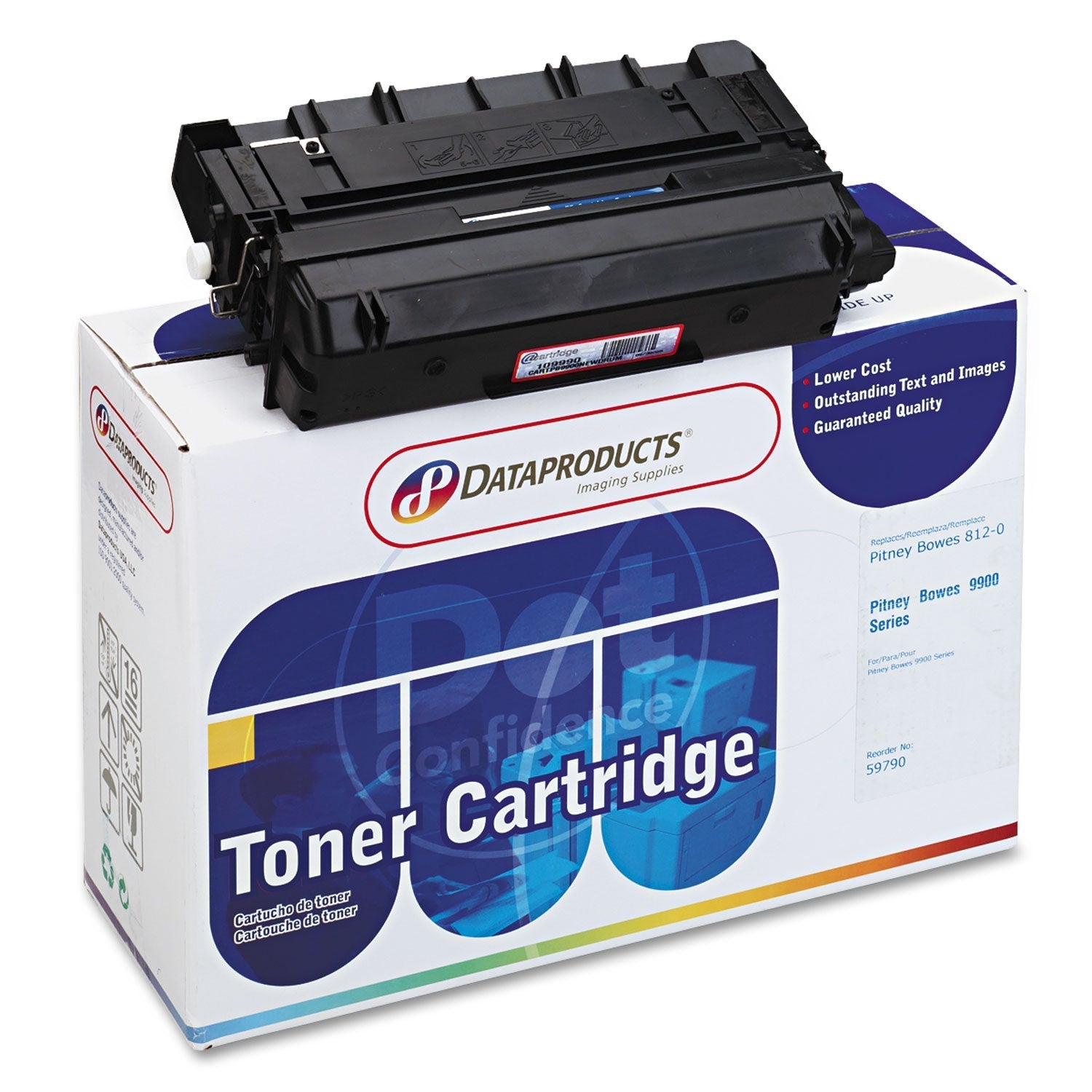 Dataproducts Remanufactured 8157 Toner, 10,000 Page - Yield, Black - themonogram manor 