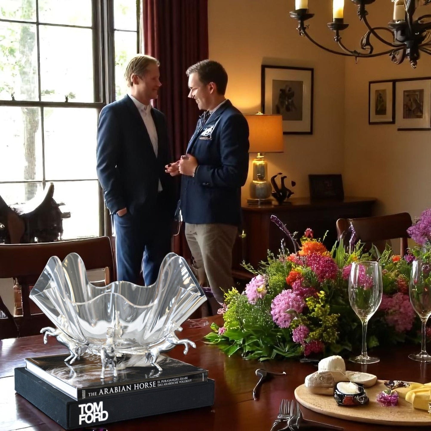 Horse Stand Acrylic Bowl 14 - themonogram manor 