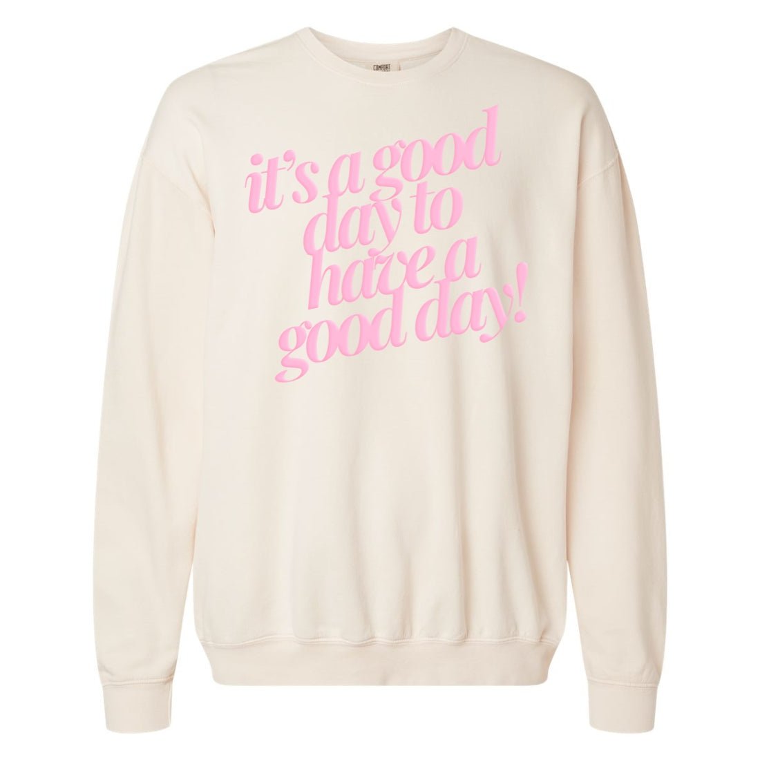 PUFF 'Good Day²' Lightweight Sweatshirt - themonogram manor 