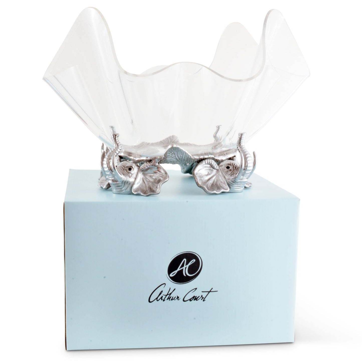 Elephant Stand Acrylic Bowl 14 - themonogram manor 