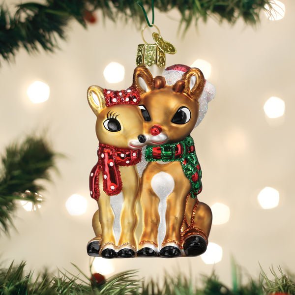 Rudolph® And Clarice™ Ornament - themonogram manor 