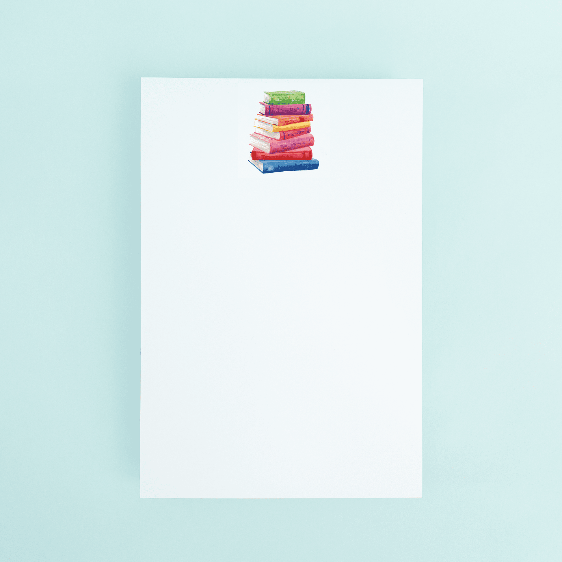 Pastel Book Stack - themonogram manor 