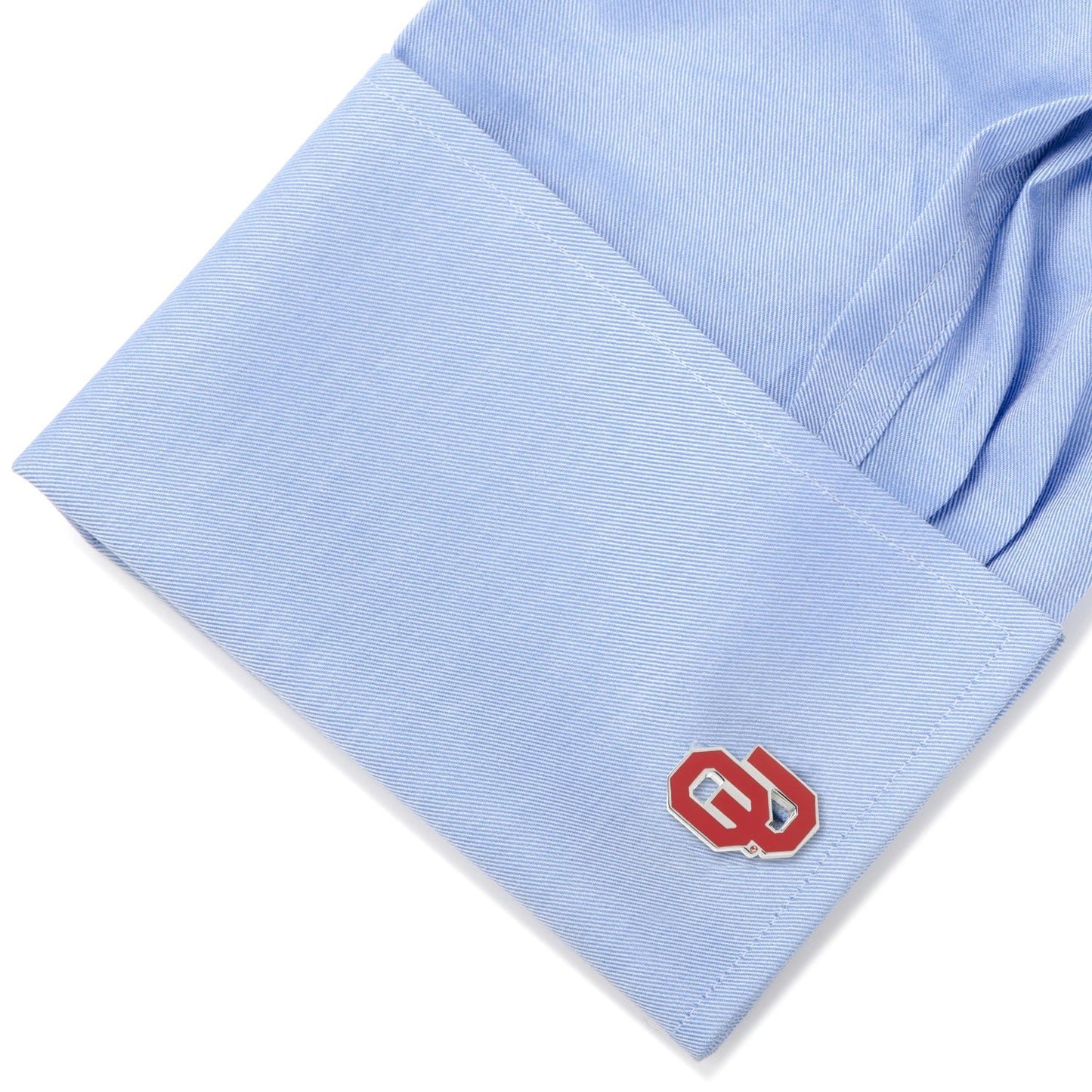 NCAA University of Oklahoma Cufflinks and Tie Bar Gift Set - themonogram manor 