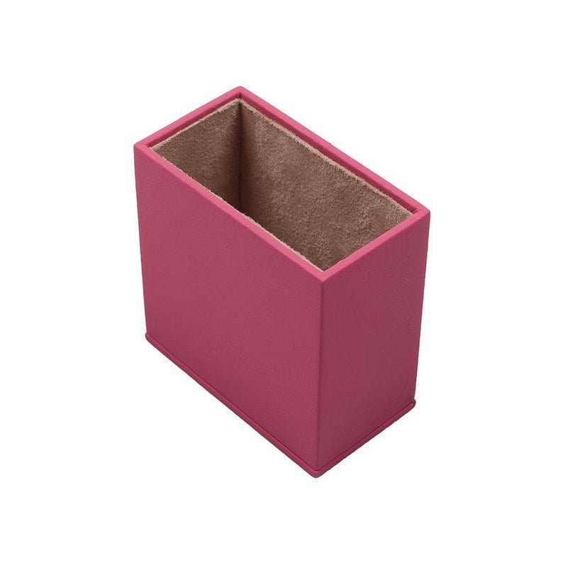 MOOG Leather Desk Set - Double Document Tray - Pink - 10 PCS - themonogram manor 