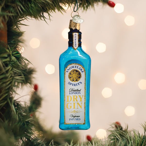 Gin Bottle Ornament - themonogram manor 