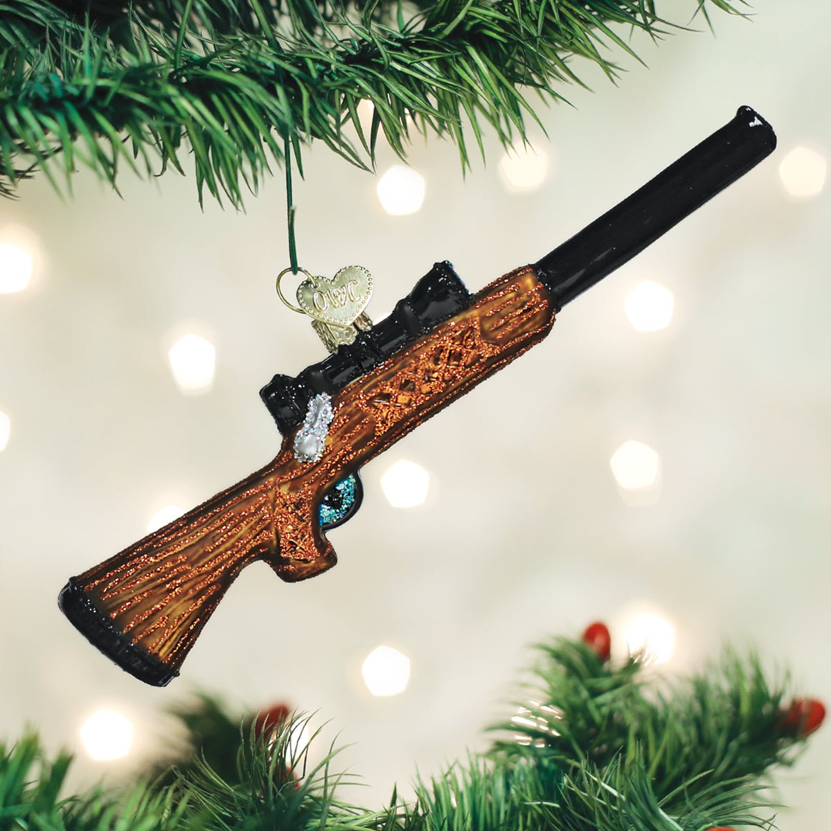 Rifle Ornament - themonogram manor 
