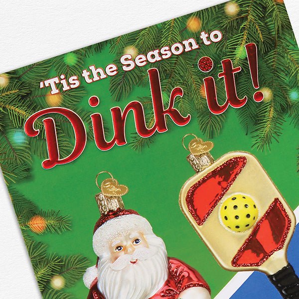 Pickleball Christmas Card - themonogram manor 
