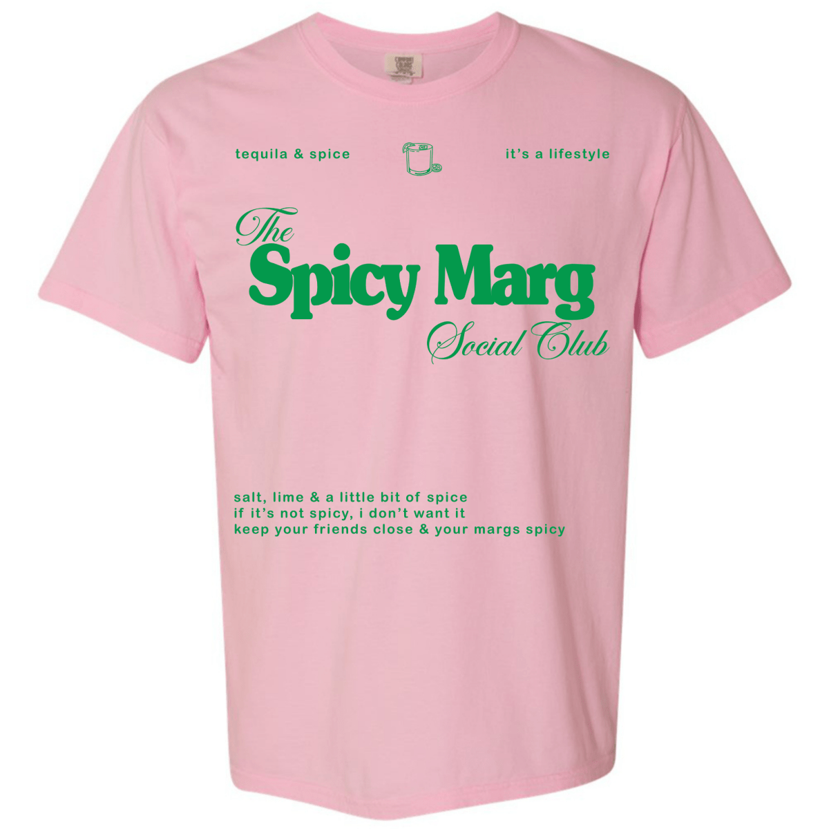'Spicy Marg Social Club' T-Shirt - themonogram manor 