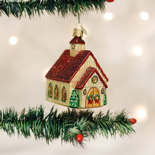Christmas Chapel Ornament - themonogram manor 