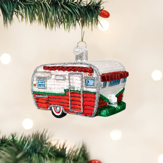 Travel Trailer Ornament - themonogram manor 